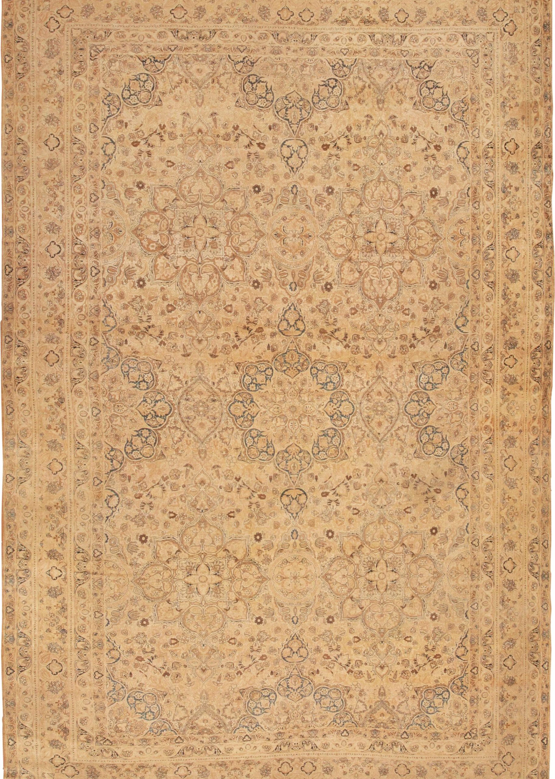 Antique Persian Kerman Rug 43946 Featured by Nazmiyal Rugs