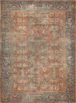 Antique Persian Mahal Rug 73253 by Nazmiyal Rugs