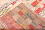 Back of Modern Central Asian Abstract Rug Back of Modern Central Asian Abstract Rug 12377 by Nazmiyal Rugs