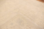 Back of Modern Central Asian Oushak Rug Back of Modern Central Asian Oushak Rug 12348 by Nazmiyal Rugs