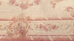 Border Detail of Antique French Aubusson Rug Border Detail of Antique French Aubusson Rug 43646 by Nazmiyal Rugs