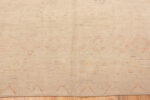 Border of Large Modern Central Asian Neutral Rug Border of Large Modern Central Asian Neutral Rug 12356 by Nazmiyal Rugs