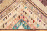 Border Detail of Modern Central Asian Abstract Rug Border Detail of Modern Central Asian Abstract Rug 12376 by Nazmiyal Rugs