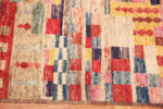 Border of Modern Central Asian Abstract Rug Border of Modern Central Asian Abstract Rug 12377 by Nazmiyal Rugs