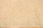 Border of Modern Central Asian Oushak Rug Border of Modern Central Asian Oushak Rug 12352 by Nazmiyal Rugs