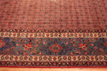 Border of Vintage Persian Silk and Wool Isfahan Rug Border of Vintage Persian Silk and Wool Isfahan Rug 95118 by Nazmiyal Rugs