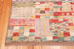 Corner of Modern Central Asian Abstract Rug Corner of Modern Central Asian Abstract Rug 12377 by Nazmiyal Rugs