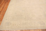 Corner of Modern Central Asian Oushak Rug Corner of Modern Central Asian Oushak Rug 12348 by Nazmiyal Rugs
