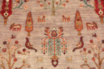 Cypress Tree Design on Modern Central Asian Cypress Tree Rug 12432 by Nazmiyal Rugs