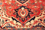 Design Detail on Large Antique Persian Heriz Rug Design Detail on Large Antique Persian Heriz Rug 74045 by Nazmiyal Rugs
