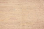 Detail on Modern Central Asian Neutral Rug Detail on Modern Central Asian Neutral Rug 12355 by Nazmiyal Rugs