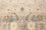 Feature on Modern Central Asian Oushak Rug Feature on Modern Central Asian Oushak Rug 12347 by Nazmiyal Rugs