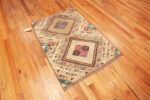 Floor View of Modern Central Asian Abstract Rug Floor View of Modern Central Asian Abstract Rug 12376 by Nazmiyal Rugs