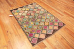 Floor View of Modern Central Asian Abstract Rug 12384 by Nazmiyal Rugs Floor View of Modern Central Asian Abstract Rug 12384 by Nazmiyal Rugs