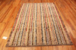 Floor View Modern Central Asian Abstract Rug Floor View of Modern Central Asian Abstract Rug 12409 by Nazmiyal Rugs
