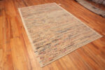 Floor View of Modern Central Asian Abstract Rug Floor view of Modern Central Asian Abstract Rug 12412 by Nazmiyal Rugs