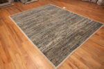 Floor View of Modern Central Asian Abstract Rug Floor View of Modern Central Asian Abstract Rug 12419 by Nazmiyal Rugs