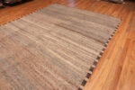 Floor View of Modern Central Asian Earth Tone Rug Floor View of Modern Central Asian Earth Tone Rug 12393 by Nazmiyal Rugs
