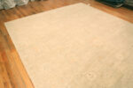 Floor View of Modern Central Asian Oushak Rug Floor View of Modern Central Asian Oushak Rug 12352 by Nazmiyal Rugs