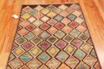 Front of Modern Central Asian Abstract Rug Front of Modern Central Asian Abstract Rug 12384 by Nazmiyal Rugs