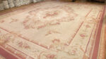 Full View of Antique French Aubusson Rug Full View of Antique French Aubusson Rug 43646 by Nazmiyal Rugs