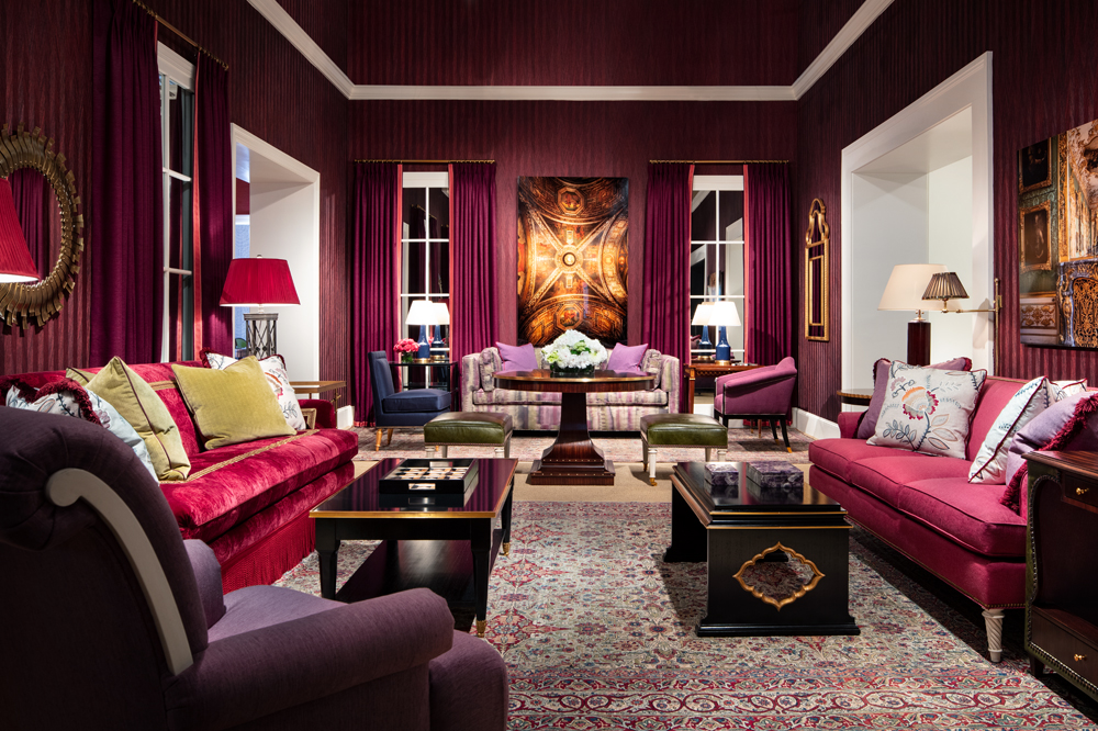 Hampton Interior Design | Rugs for Micro-Zoning Open Spaces