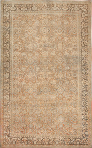Large Antique Persian Mahal Rug 73271 by Nazmiyal Rugs