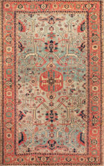 Large Antique Persian Serapi Rug 74050 by Nazmiyal Rugs