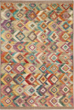 Modern Central Asian Abstract Rug Modern Central Asian Abstract Rug 12370 by Nazmiyal Rugs