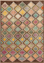 Modern Central Asian Abstract Rug Modern Central Asian Abstract Rug 12384 by Nazmiyal Rugs