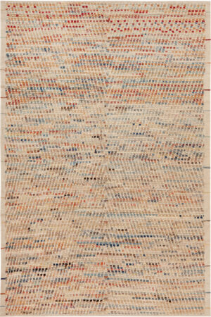 Modern Central Asian Abstract Rug 12412 by Nazmiyal Rugs
