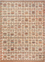 Modern Central Asian Swedish Style Kilim Rug 74069 by Nazmiyal Rugs