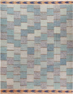 Modern Central Asian Swedish Style Kilim Rug Modern Central Asian Swedish Style Kilim Rug 74073 by Nazmiyal Rugs