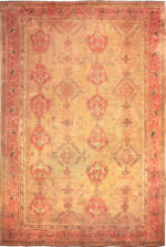 Oversized Antique Turkish Oushak Rug Oversized Antique Turkish Oushak Rug 50199 by Nazmiyal Rugs