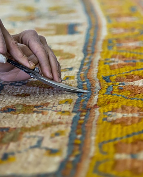 Rug Shearing for Rug Restoration from Nazmiyal Rugs