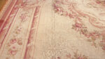 Side of Antique French Aubusson Rug Side of Antique French Aubusson Rug 43646 by Nazmiyal Rugs