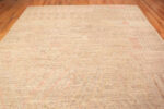 Top of Modern Central Asian Ivory Geometric Rug Top of Modern Central Asian Ivory Geometric Rug 12362 by Nazmiyal Rugs