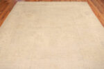 Top of Modern Central Asian Oushak Rug Top of Modern Central Asian Oushak Rug 12348 by Nazmiyal Rugs