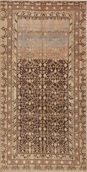 Vintage East Turkestan Khotan Rug 72704 by Nazmiyal Rugs