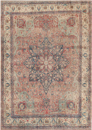 Vintage Persian Kerman Rug 72707 by Nazmiyal Rugs