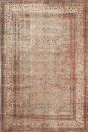 Vintage Persian Khorassan Rug 72708 by Nazmiyal Rugs