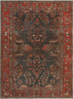 Vintage Persian Malayer Rug Vintage Persian Malayer Rug 72714 by Nazmiyal Rugs