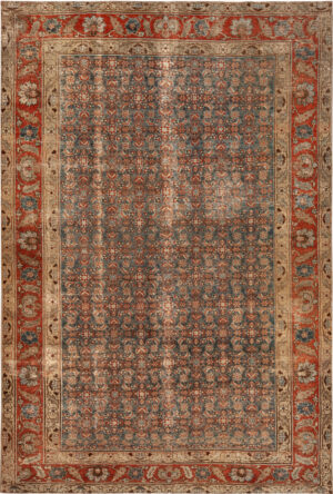 Vintage Persian Tabriz Rug 72705 by Nazmiyal Rugs
