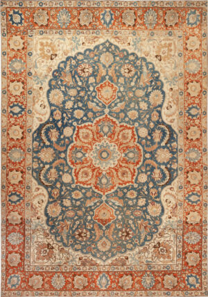Vintage Persian Tabriz Rug 72718 by Nazmiyal Rugs
