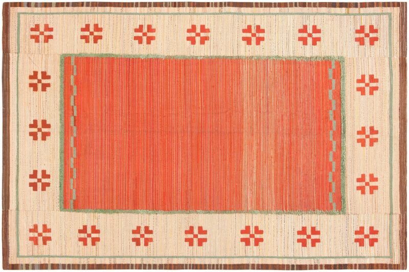 Vintage Scandinavian Swedish Kilim #47144 by Nazmiyal Antique Rugs