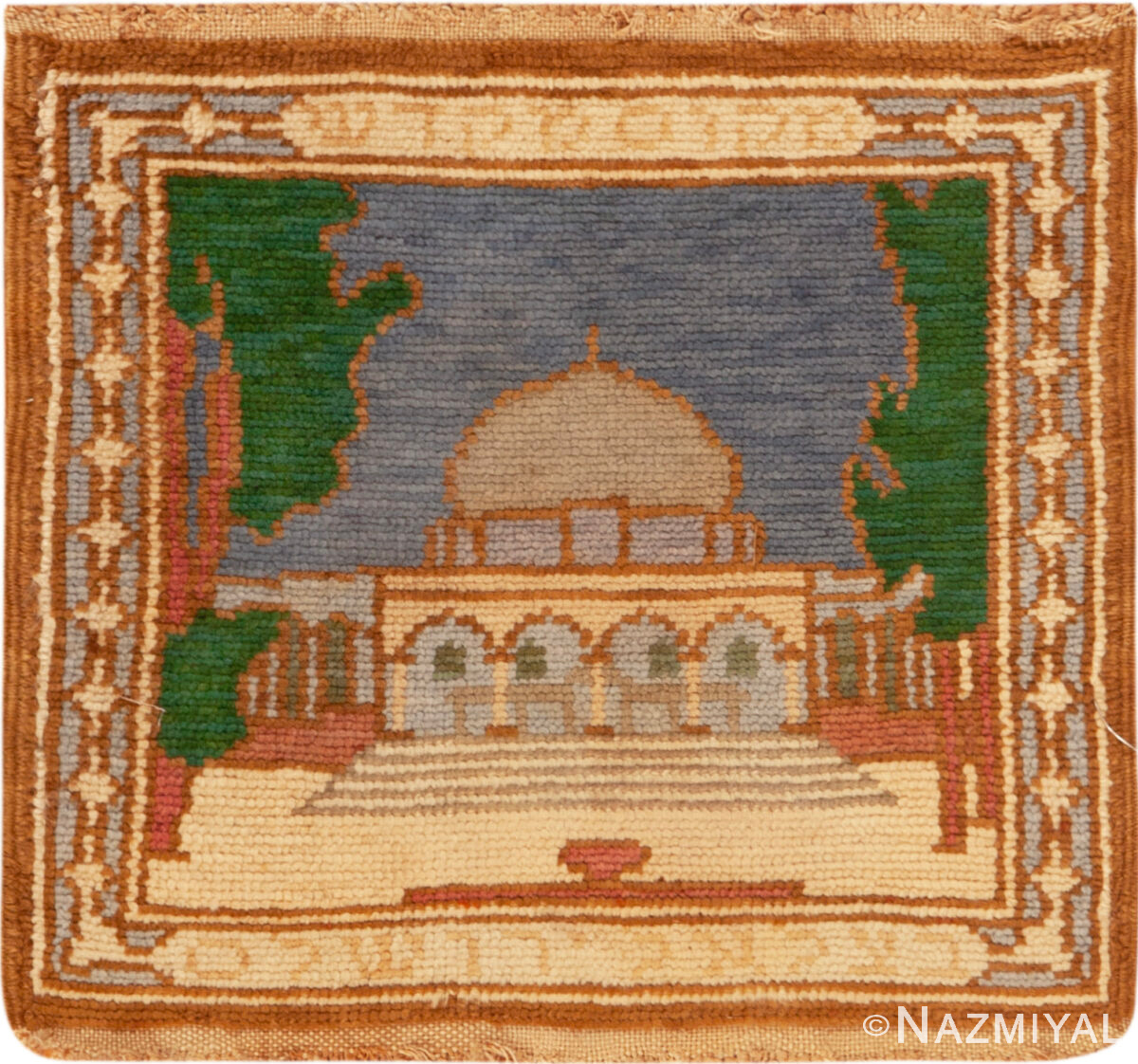 Antique Israel Bezalel Rug 74082 by Nazmiyal Rugs