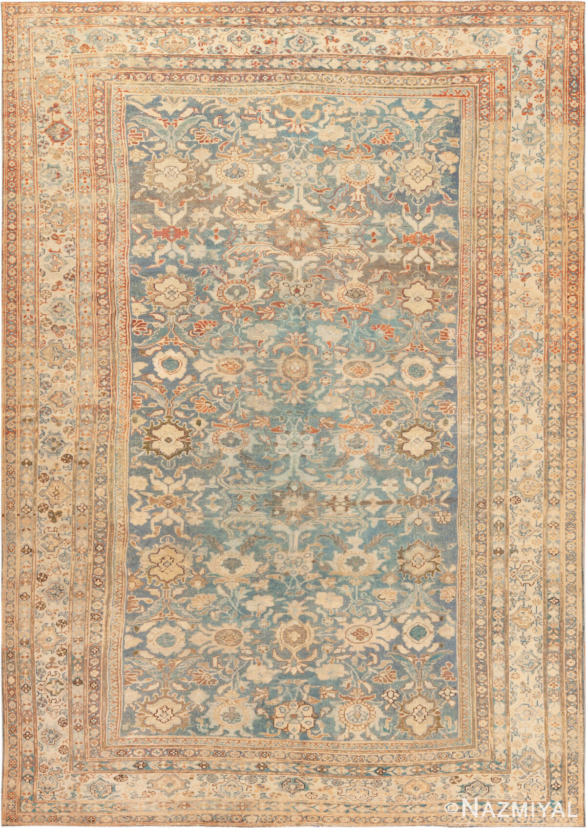 Antique Persian Sultanabad Rug 73272 by Nazmiyal Rugs