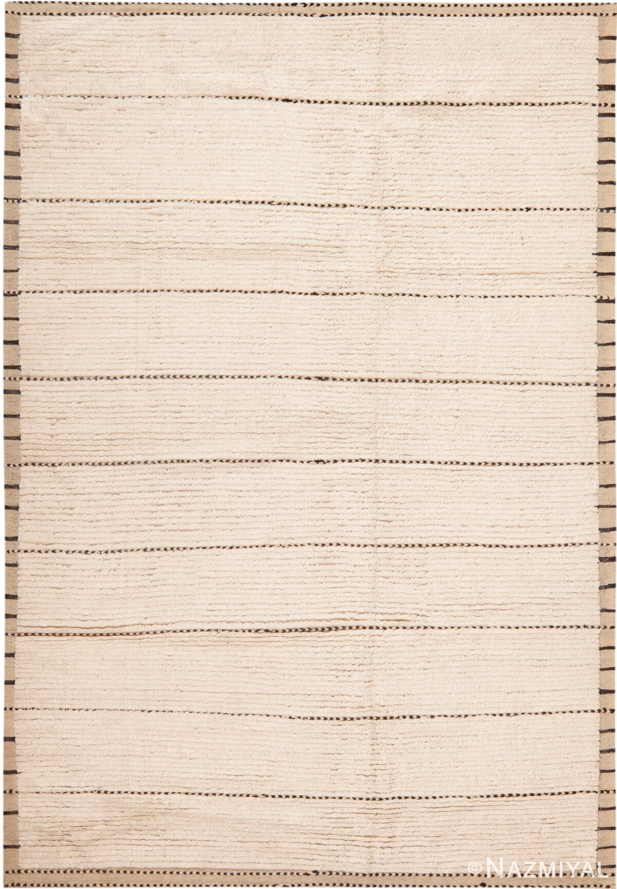 Modern Central Asian Abstract Rug 12425 by Nazmiyal Rugs