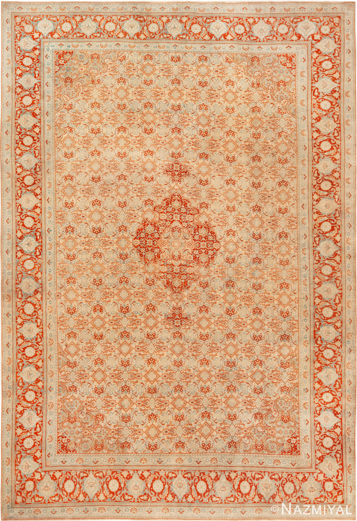 Vintage Persian Malayer Rug 72713 by Nazmiyal Rugs