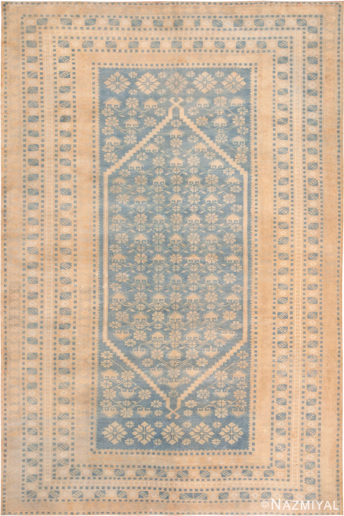Vintage Turkish Yagcibedir Anatolian Style Rug 73254 by Nazmiyal Rugs